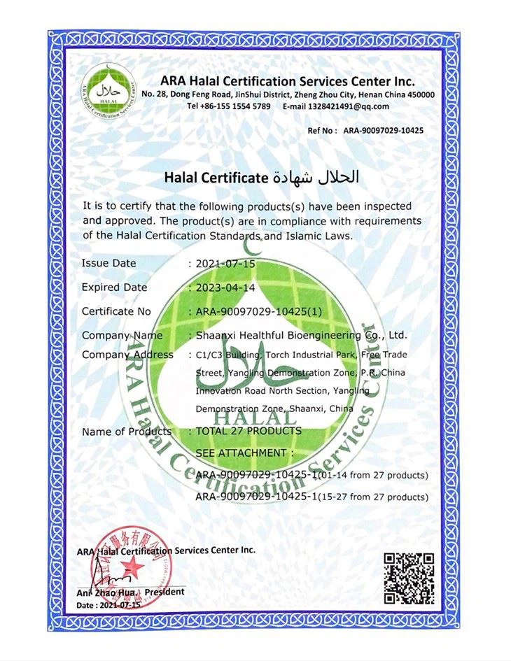 ARA Halal Certification